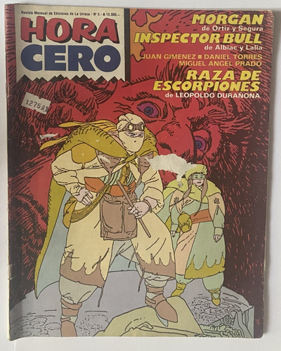 Hora Cero # 5 Historietas, 1990, Barreiro Giménez  Ex06