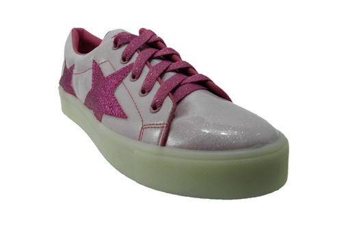 Zapatillas Plumita's C/glitter Luz Cargador Usb 2019
