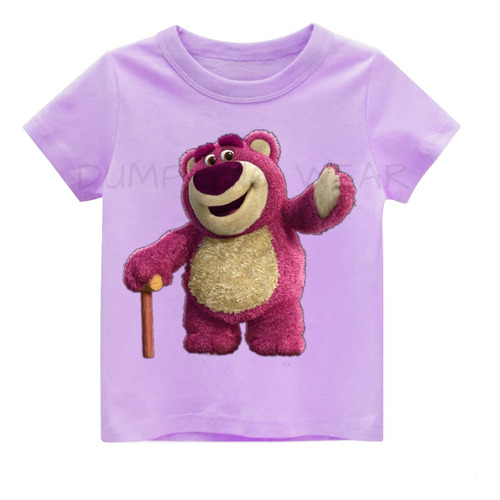 Remera Toy Story Lotso Nene Nena Infantil Algodón