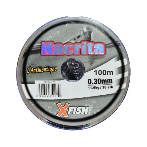 Tanza Xfish Nacrita 100m Nylon Premium 