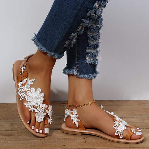 Zapatos Planos, Cómodas, Creativas, Romanas, De Verano Para