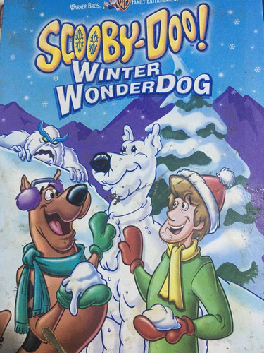 Película Dvd Scoobyv-doo Winter Wonderdog  Original