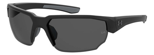 Anteojos De Sol Under Armour Para Hombre, Negro Mate