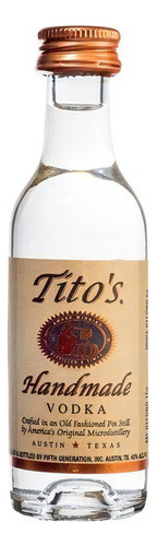 Miniatura Vodka Tito's 50ml