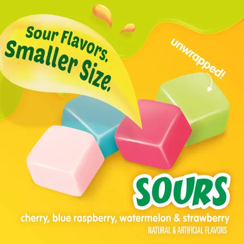 Starburst Minis Sours - Bolsa De Caramelos, 8.0 Onzas (paque