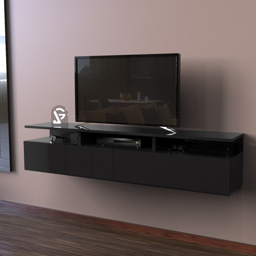 Rack Minimalista Para Tv Moderno Flotante