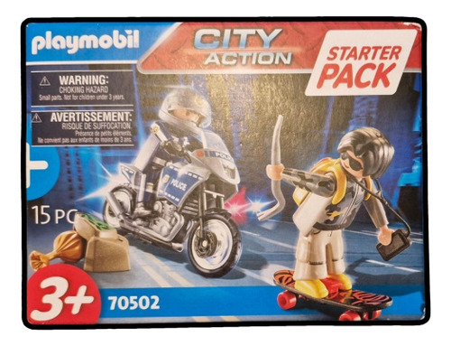 Playmobil 70502 Set De Policía