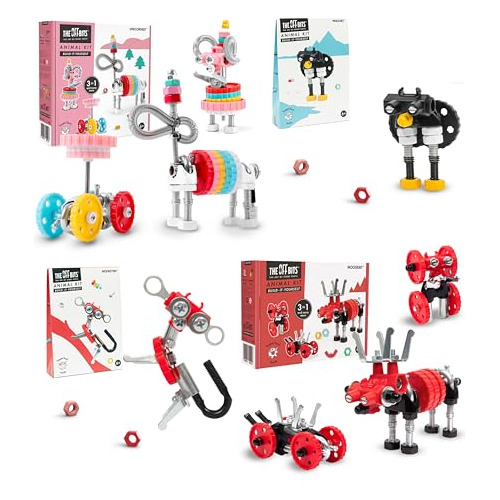 The Off Bits Animals Collection: Creative Robot Toy Model Ki