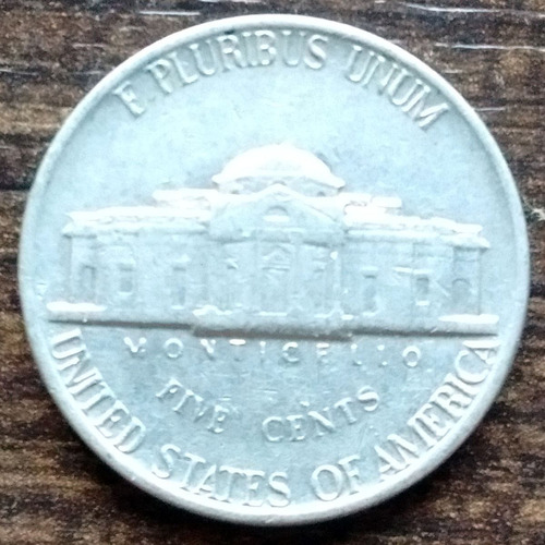 Moneda 5 Centavos Estados Unidos 1981 Muy Buena