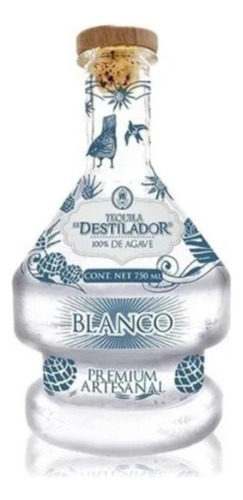 Pack De 12 Tequila El Destilador Artesanal Blanco 750 Ml
