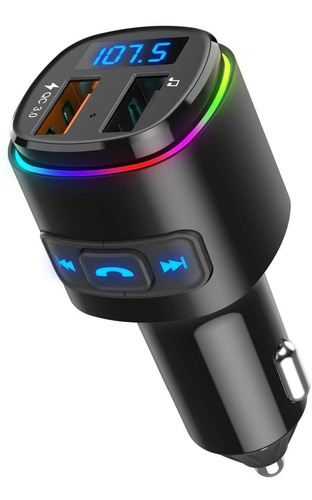 Transmisor Fm Receptor Bluetooth Audio Auto Bc41 Criacr