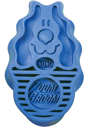 Kong Zoomgroom, Juguete Para El Aseo Para Perros.