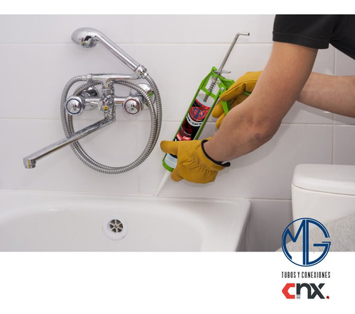 Cnx Silicon Antihongos Baños Cocinas 280ml Transparente 6pz