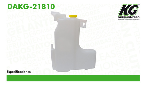 Deposito Anticongelante Nissan Frontier L4 2.4l 2001-2004