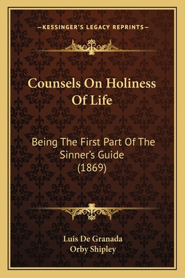 Libro Counsels On Holiness Of Life: Being The First Part ...