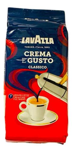 Café Molido Crema E Gusto Classico Lavazza 250g - Pinchado