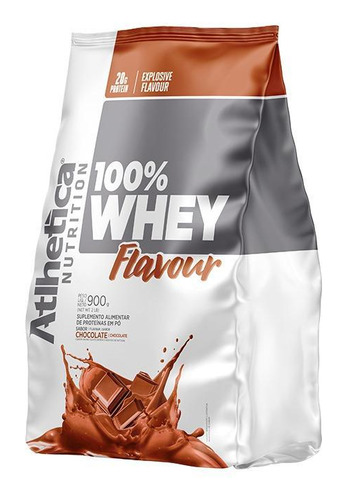 100% Whey Flavour (900g) Chocolate - Atlhetica Nutrition