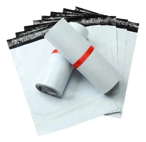 Pack 100 Bolsas Plásticas Courier Autoadhesiva 40x55