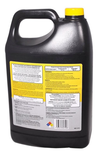 Imagen 2 de 7 de Refrigerante Anticong - Anticorr Oat Amarillo Shd, 1 Gal