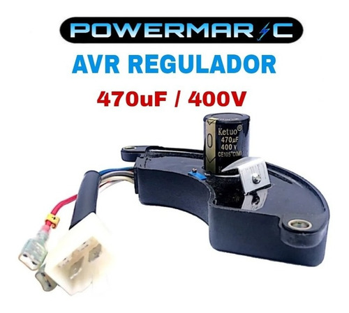 Avr Regulador 470 Uf 400 V Generador De Luz 8kw 10000watts