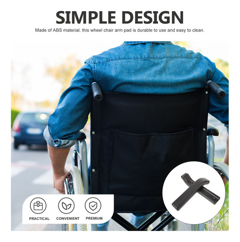 1 Par De Almohadillas Para Reposabrazos Para Silla De Ruedas
