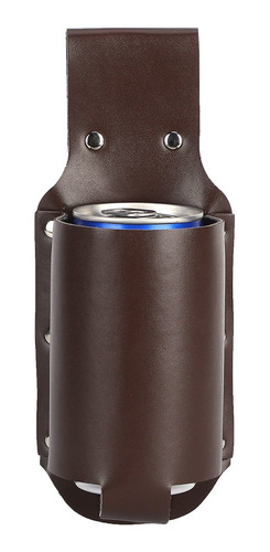 Soporte Portátil Para Cerveza De Piel Sintética Wine S Pouch