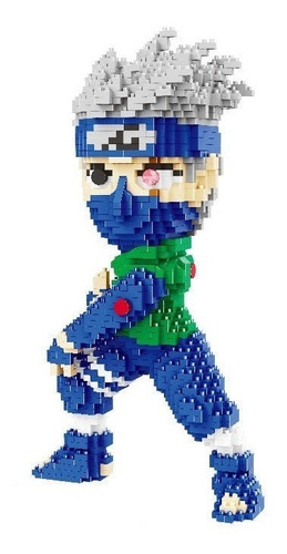 Kakashi Hatake Gigante Naruto Anime Manga Mini Blocks