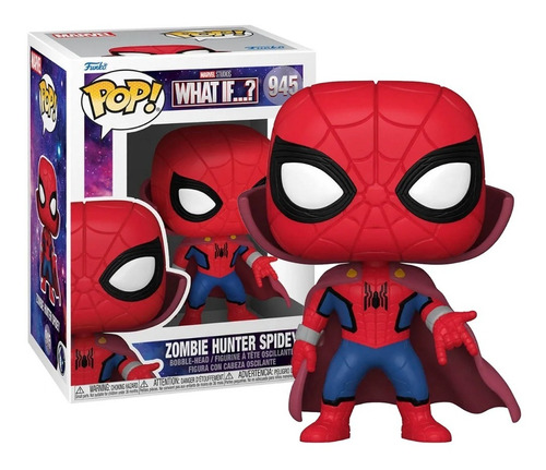 Boneco Funko Zombie Hunter Spidey 945 Homem Aranha What If