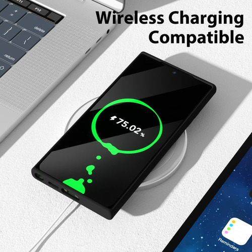 Imagen 7 de 10 de Carcasa Para Samsung S23 Ultra Silicon Protector + Hidrogel