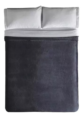Cobertor Ligero Frazada Negro Vianney