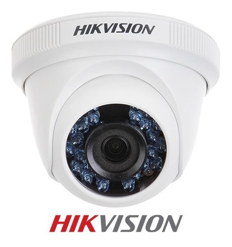 Camara Domo Hikvision 4 En 1 1080p 2mp 2,8mm Plástica Indoor
