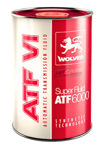Aceite Wolver Super Fluid Atf 6000 Sintetico X1lt - Npcars