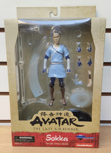 Figura Sokka Avatar Ultimo Maestro Del Aire Diamond Select