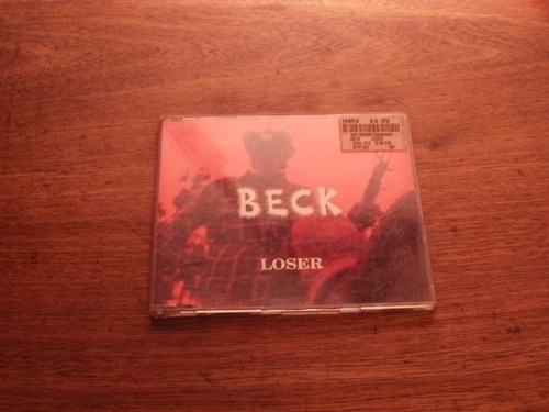 Único! Cd Single Loser De Beck. Edición Uk