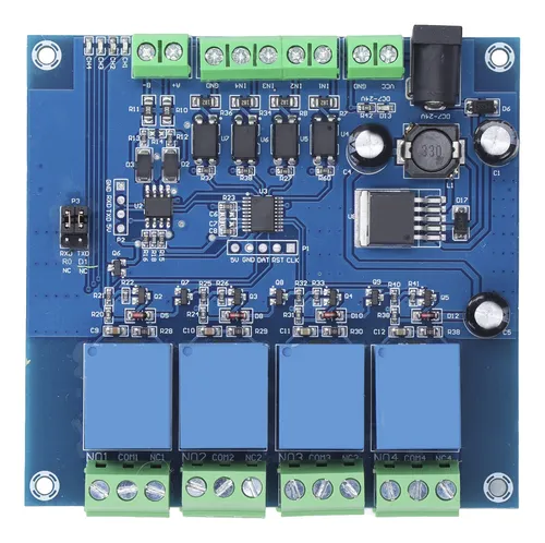 comprar Placa De Relés, Módulo De 4 Canales, Relés Pcb Rtu Rs485 Ttl