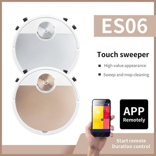 ... . Aspiradora Robot Inteligente Es06 Con Bluetooth
