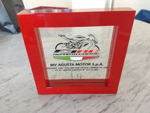 Mv Agusta F3 - 800 Rc, Edición Limitada