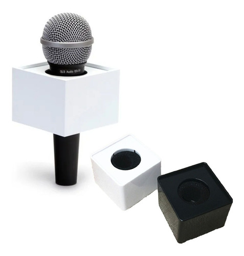  Cubo Microfono Flags /porta Logo Microfono, Cubo Acrilico