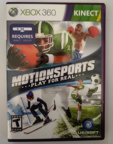 Motionsports Play For Real Kinect Xbox 360