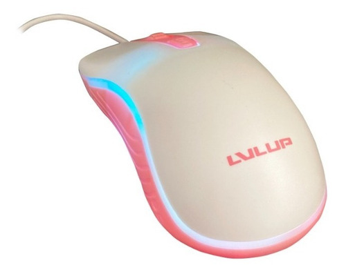 Imagen 4 de 9 de Teclado Mouse Y Diadema Gaming Lu745 Rosa