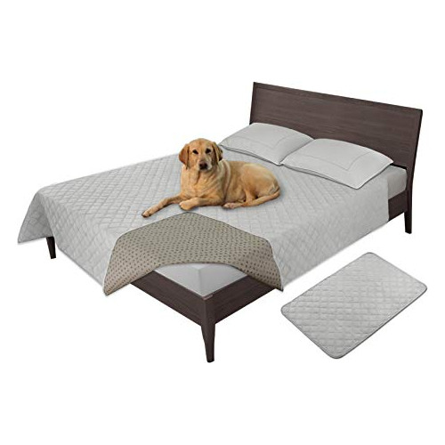 Funda De Cama Perro 100% Impermeable, Protector De Mueb...