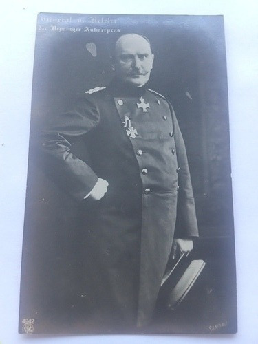 Austria Postal Militar W W 1 General Von Beseler