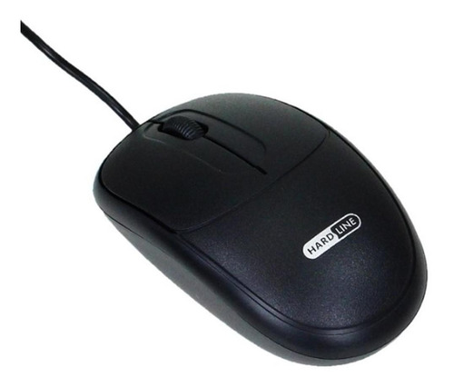 Mouse Usb Para Computador Preto Mause Com Sensor Óptico