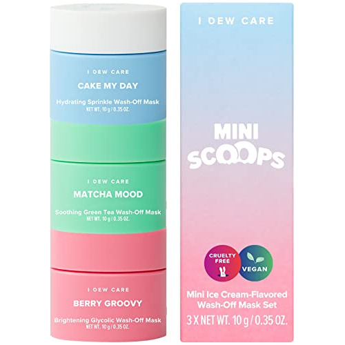 I Dew Care Mini Scoops  Wash Off Face Mask Skin 9vnms
