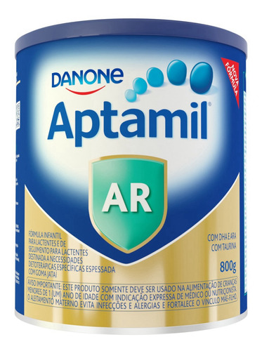 Fórmula Infantil Ar Danone Nutrícia 800g Aptamil