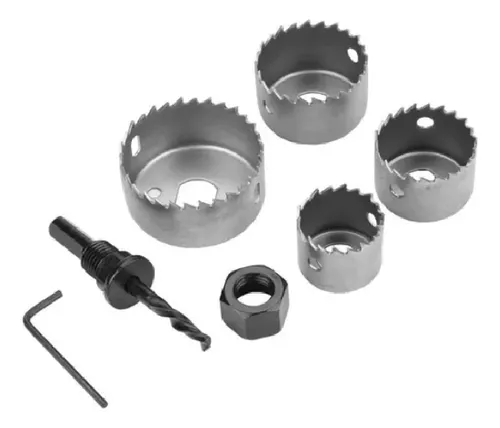 Juego De Mechas Copa X 6 Piezas P/madera, Durlock