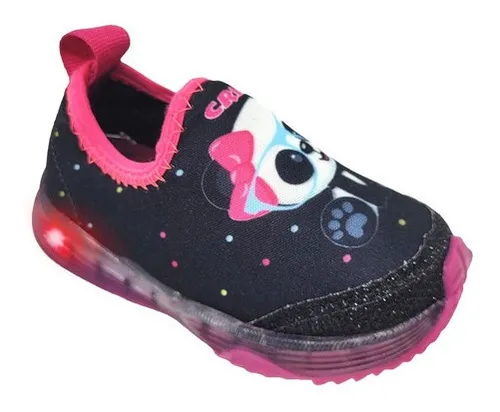 Tenis infantil feminino deals luzinha