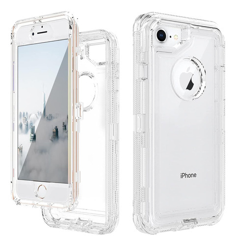 Celularte Funda Compatible iPhone 6/7/8 Uso Rudo Anti Shock