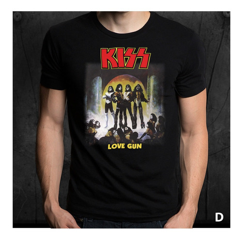 Remeras Bandas Rock Kiss Vol.2 Mod D