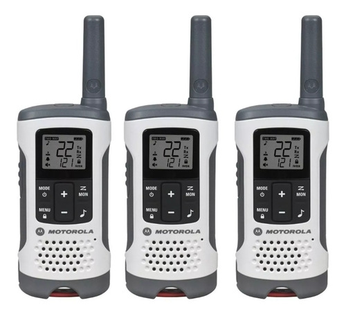 3 Radio Comunicacion Portatil Motorola 40km Alcance 29hrs Gc